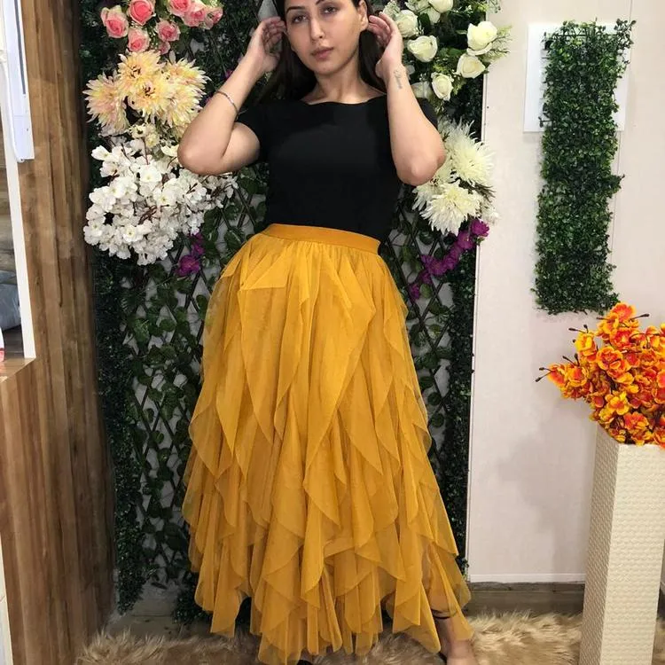 Cappadocia Ruffle Skirt