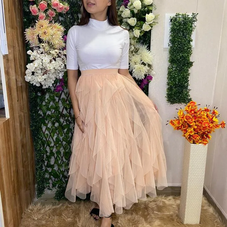 Cappadocia Ruffle Skirt