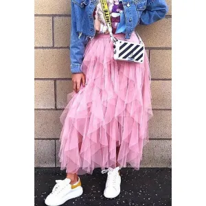Cappadocia Ruffle Skirt