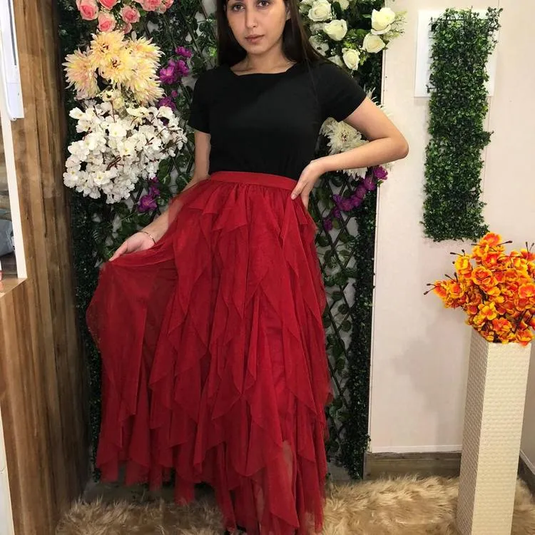 Cappadocia Ruffle Skirt