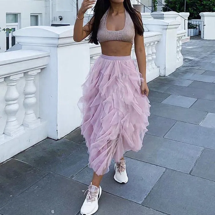 Cappadocia Ruffle Skirt