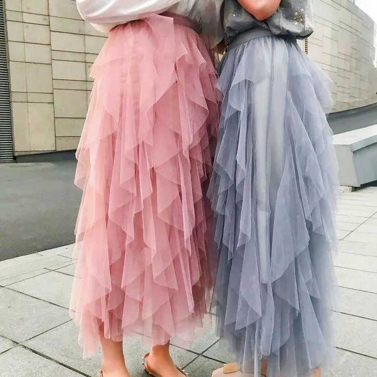 Cappadocia Ruffle Skirt