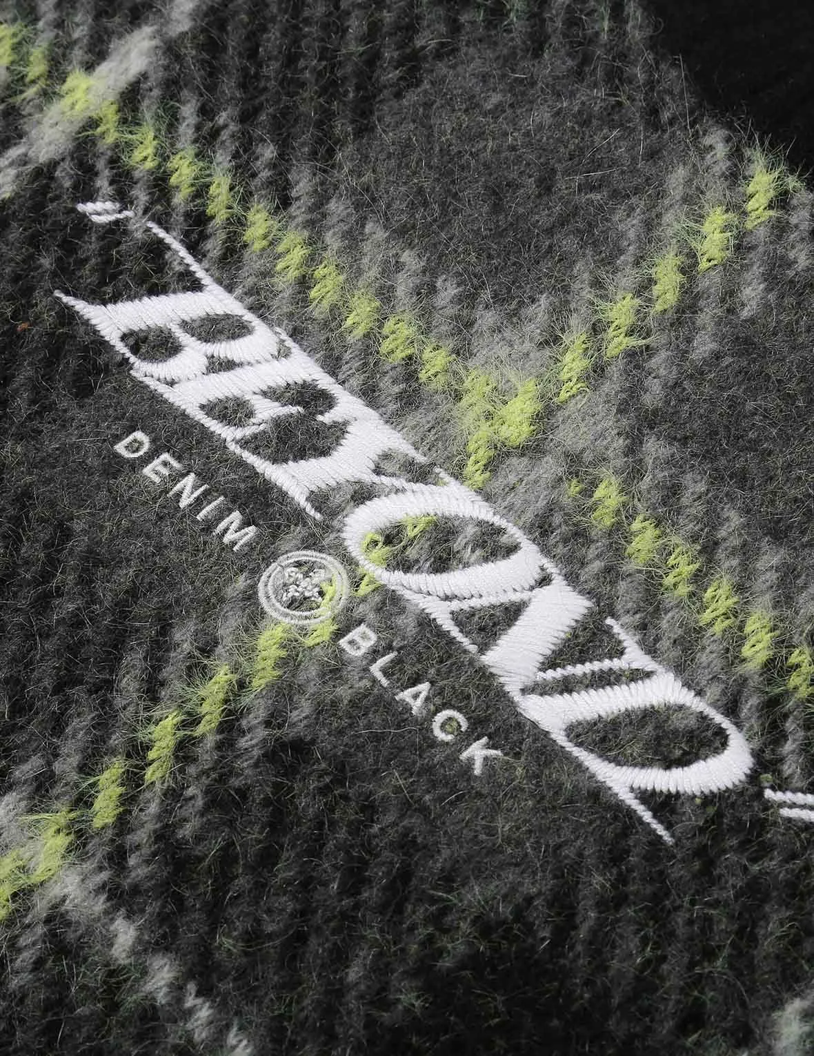Checked Knitted Sweater