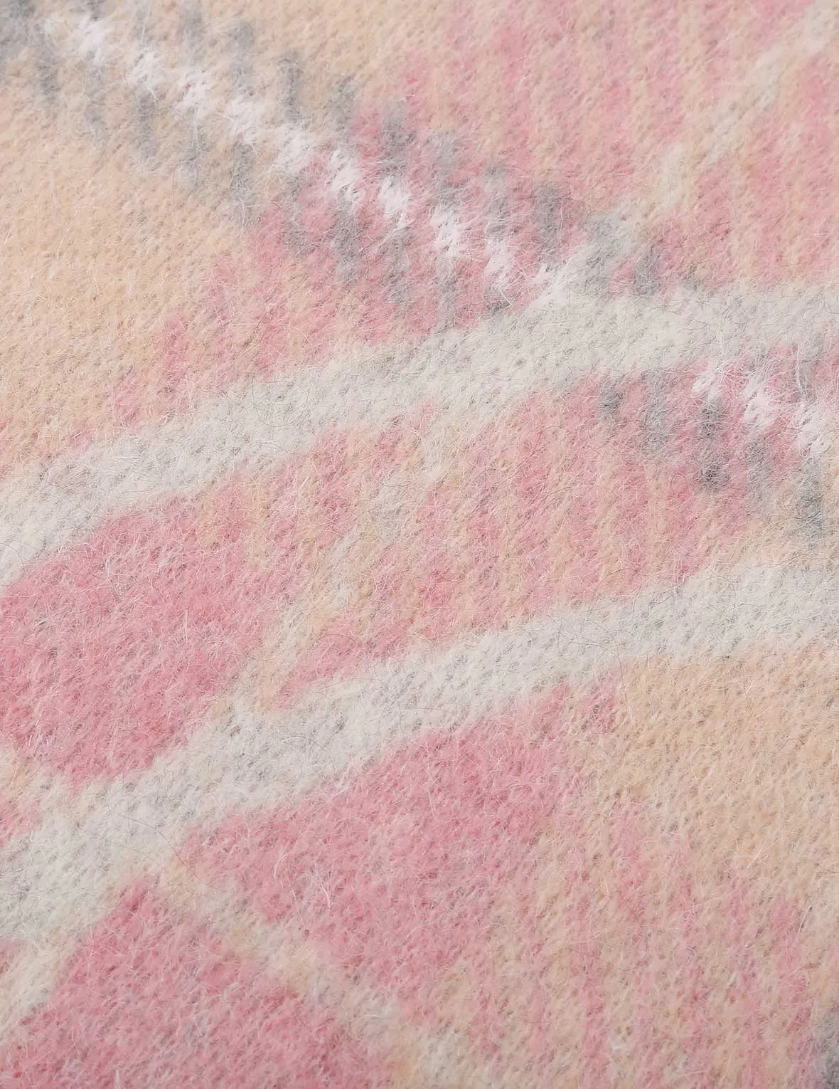 Checked Knitted Sweater