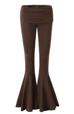 Low waist flared pants