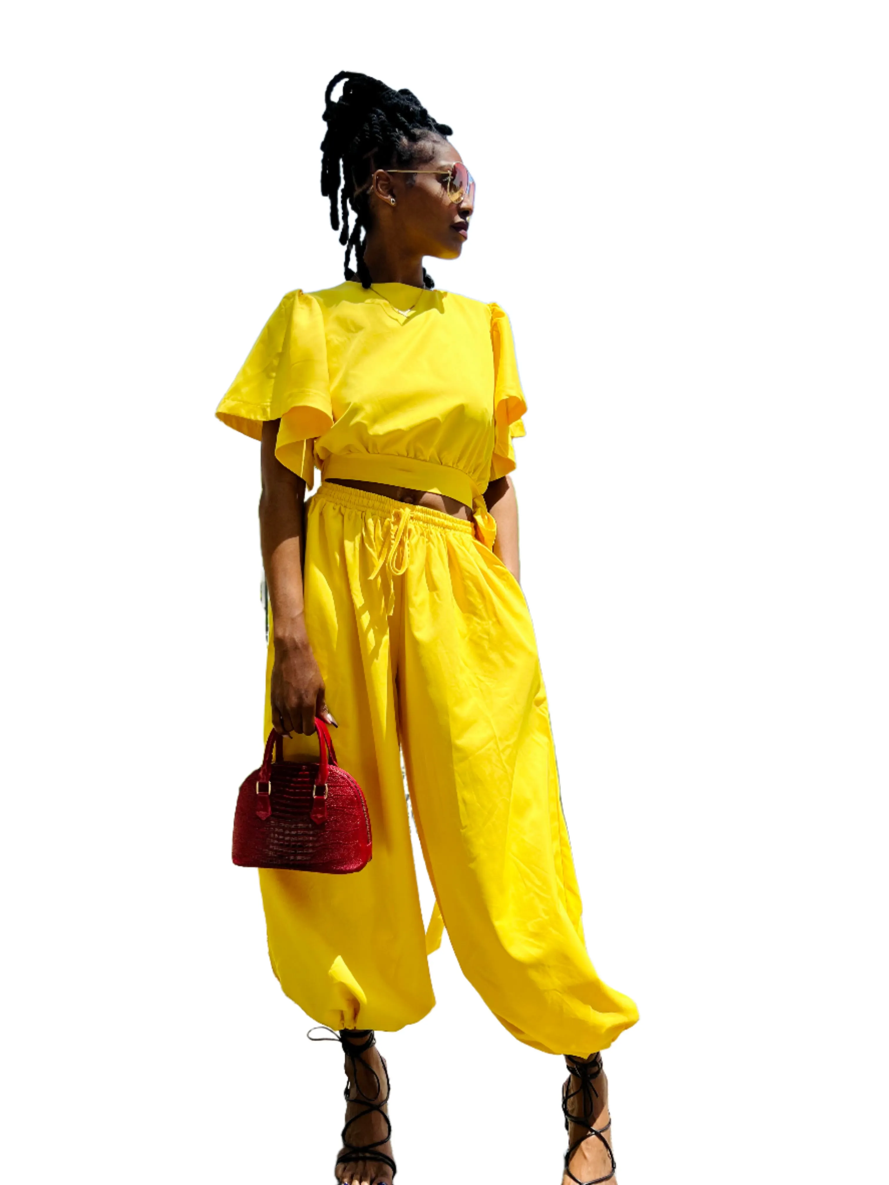 "Lemonade" pants set