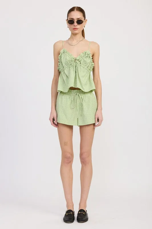 RUFFLE BABY DOLL TOP