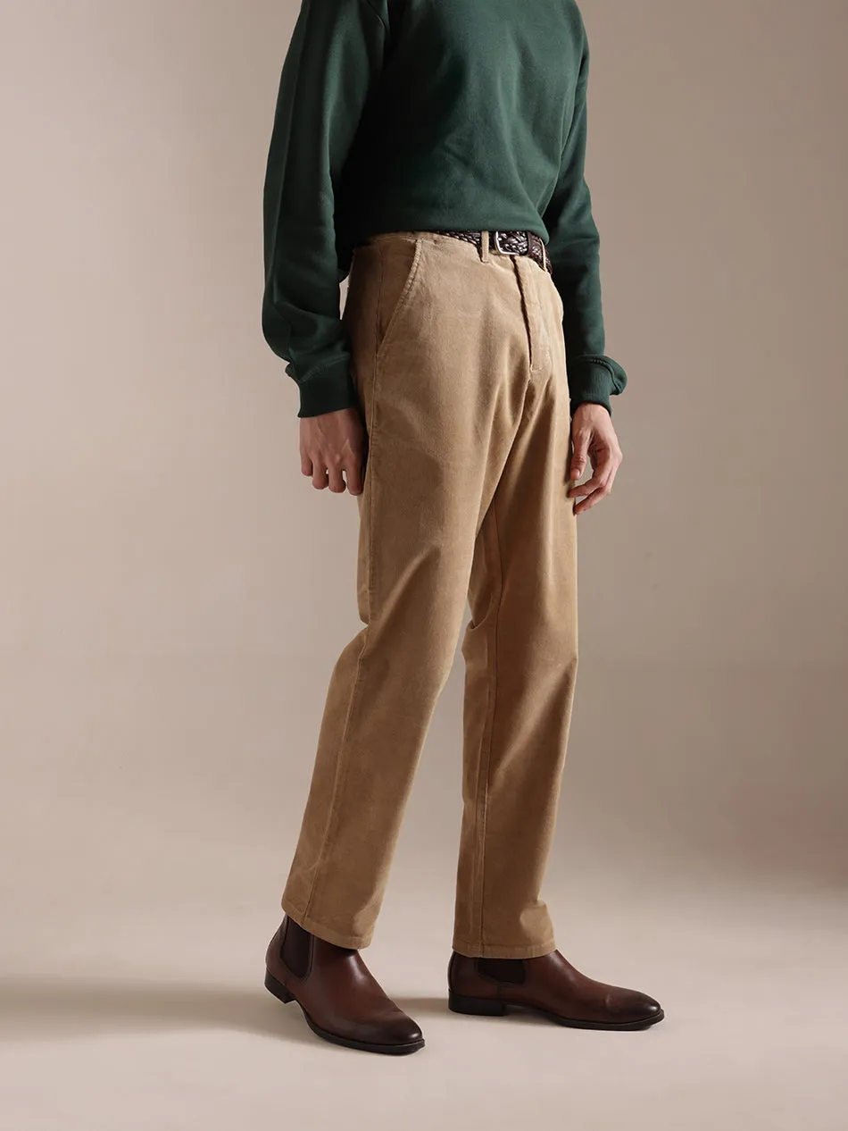 Sand Dune Khaki Corduroy Pants