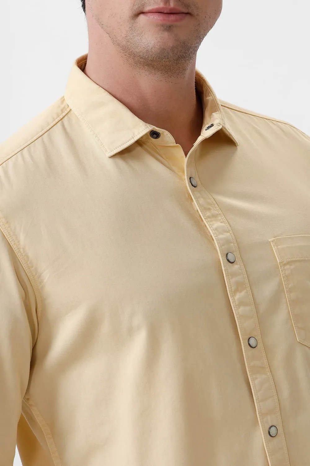 Slim Fit Cotton Rfd Shirt
