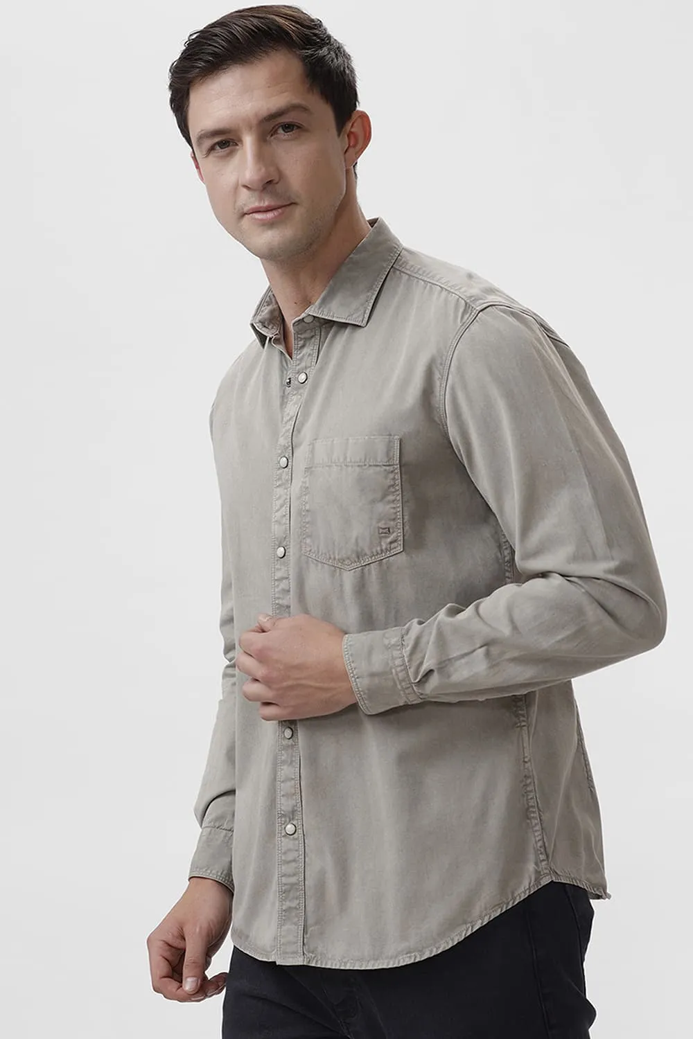 Slim Fit Cotton Rfd Shirt