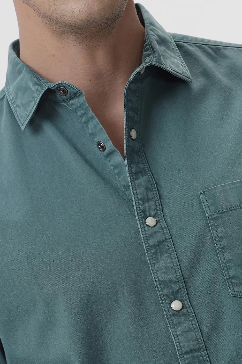 Slim Fit Cotton Rfd Shirt