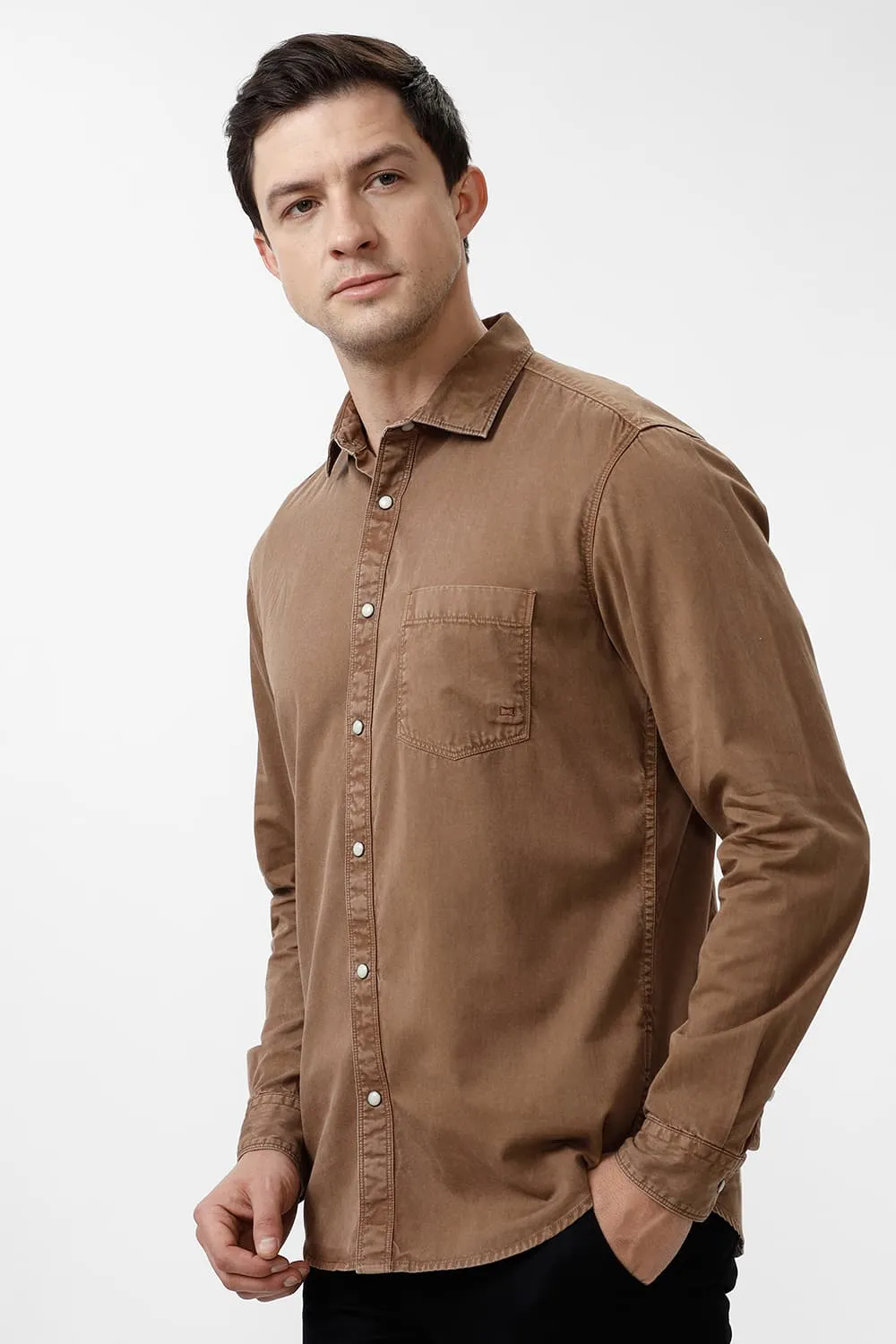 Slim Fit Cotton Rfd Shirt