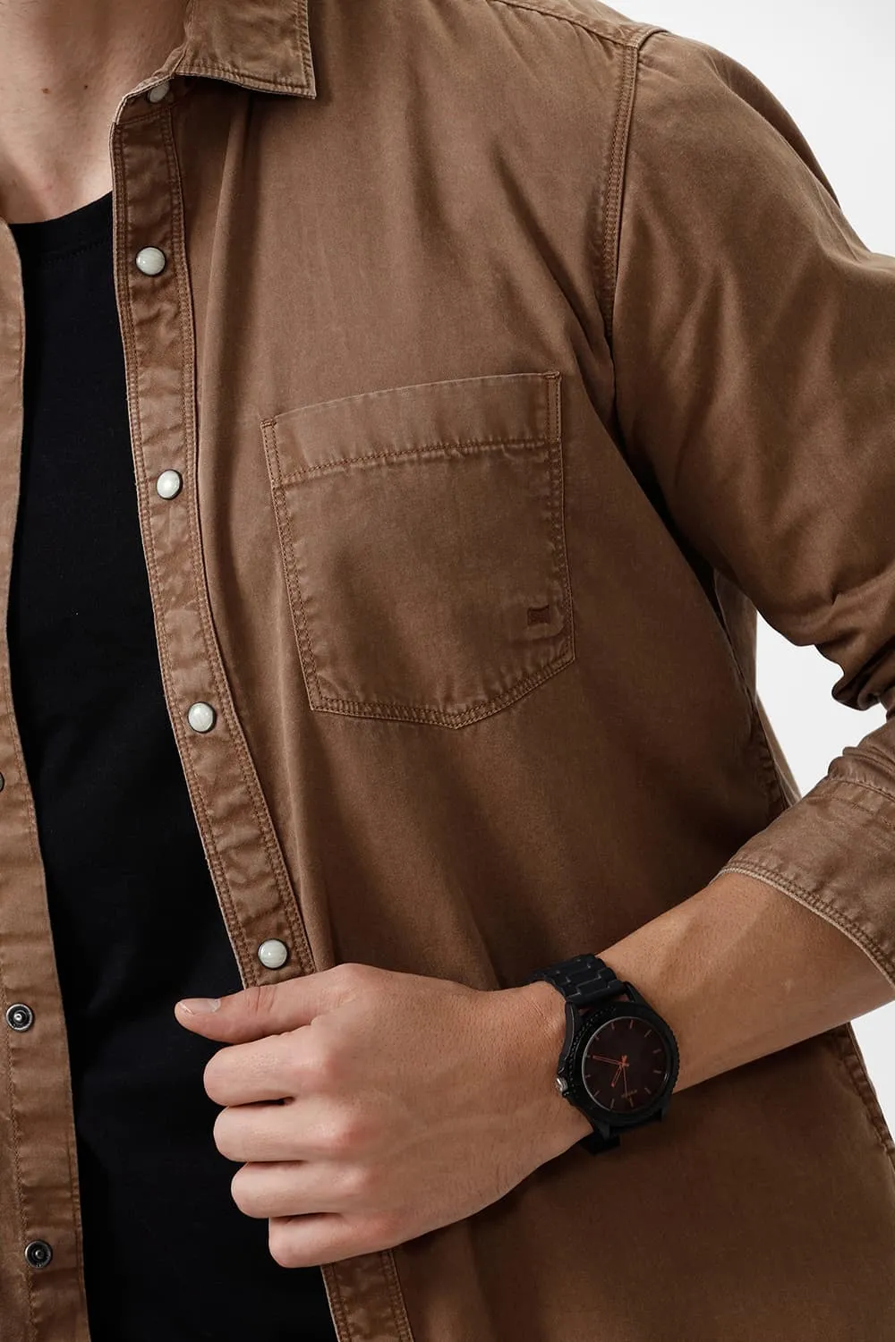 Slim Fit Cotton Rfd Shirt