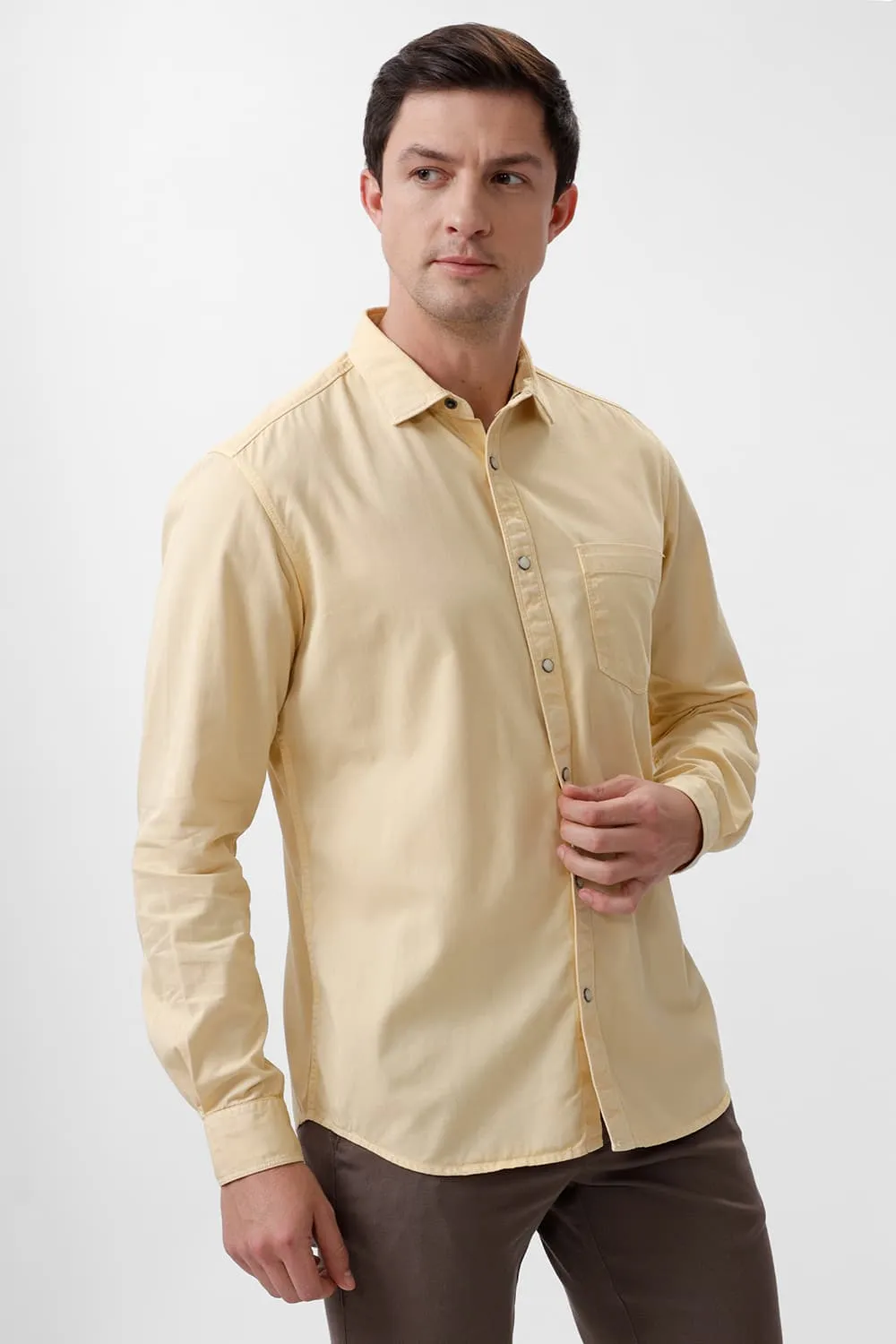 Slim Fit Cotton Rfd Shirt