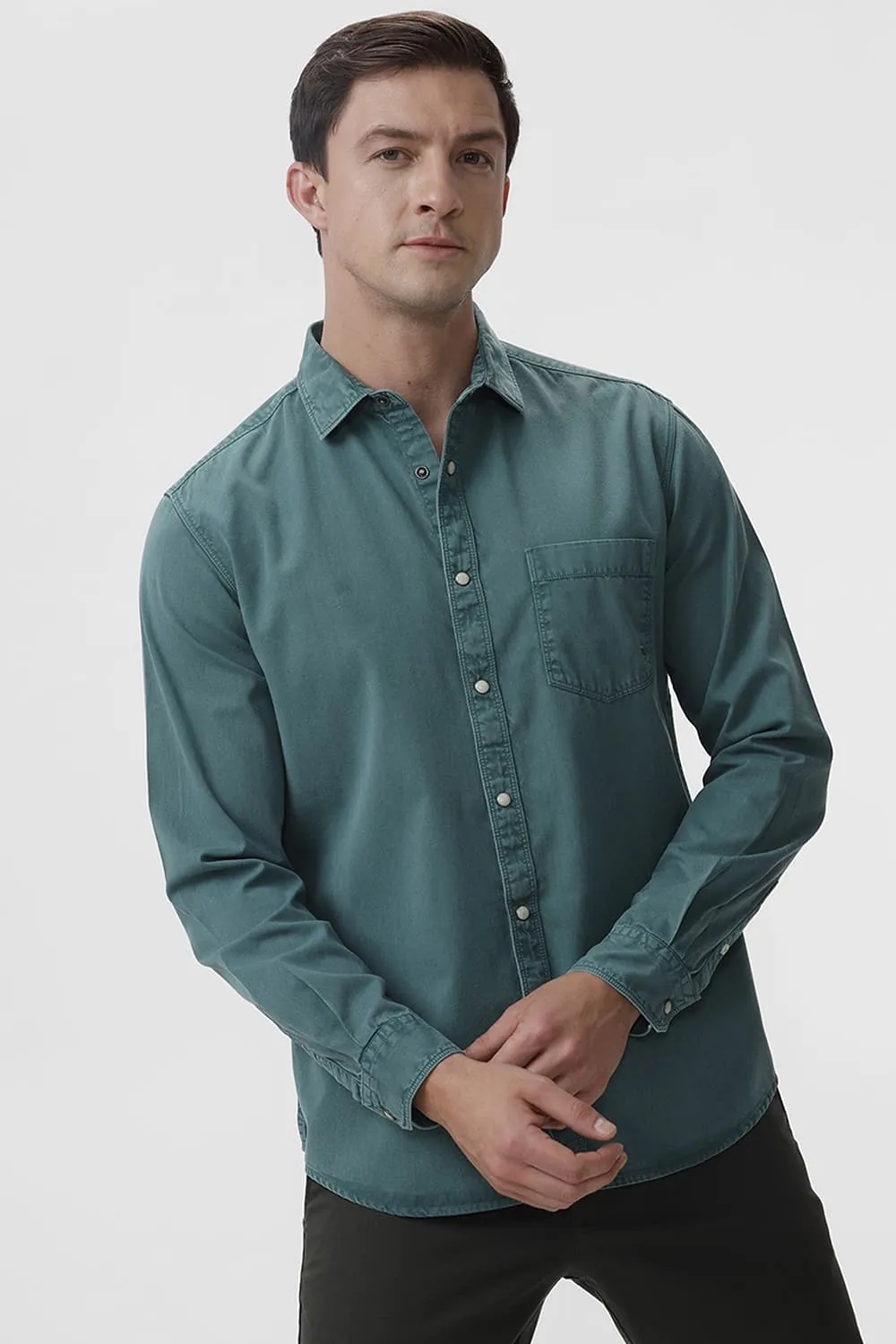 Slim Fit Cotton Rfd Shirt