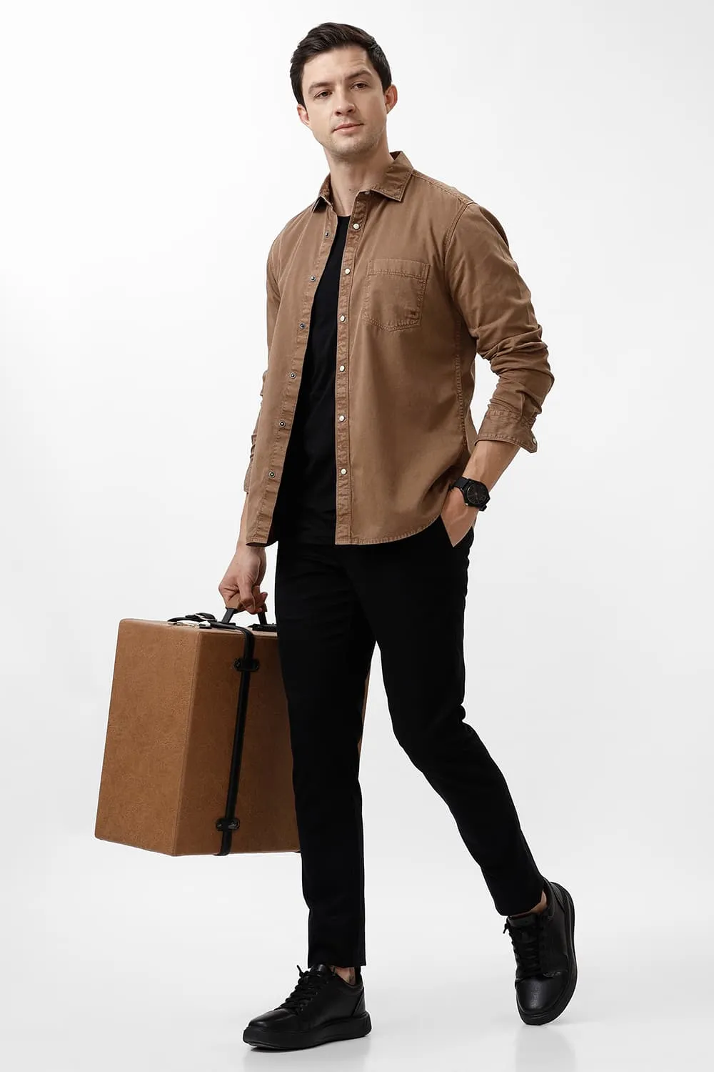 Slim Fit Cotton Rfd Shirt
