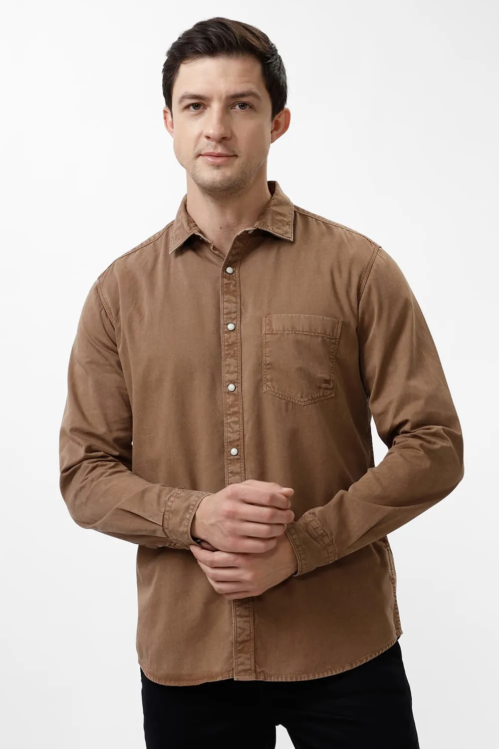 Slim Fit Cotton Rfd Shirt
