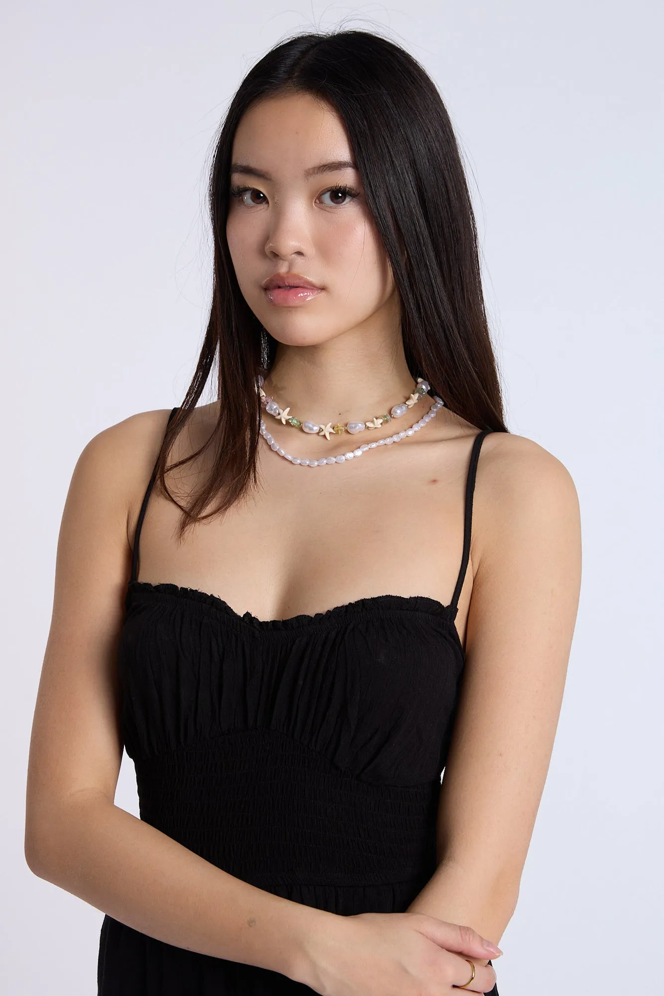 Smocked Waist Jumpsuit