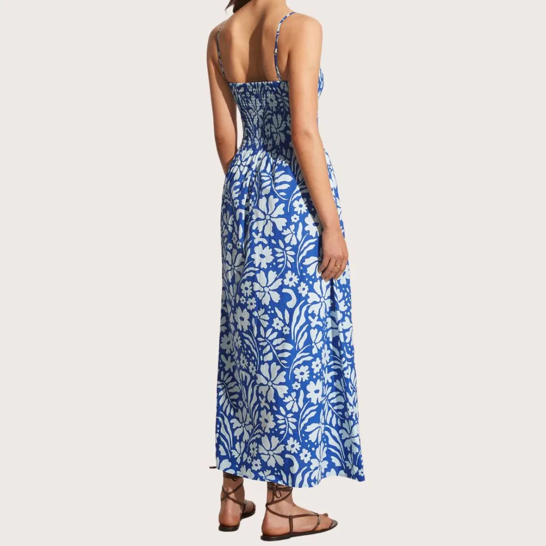 Tergu Maxi Dress (Blue)