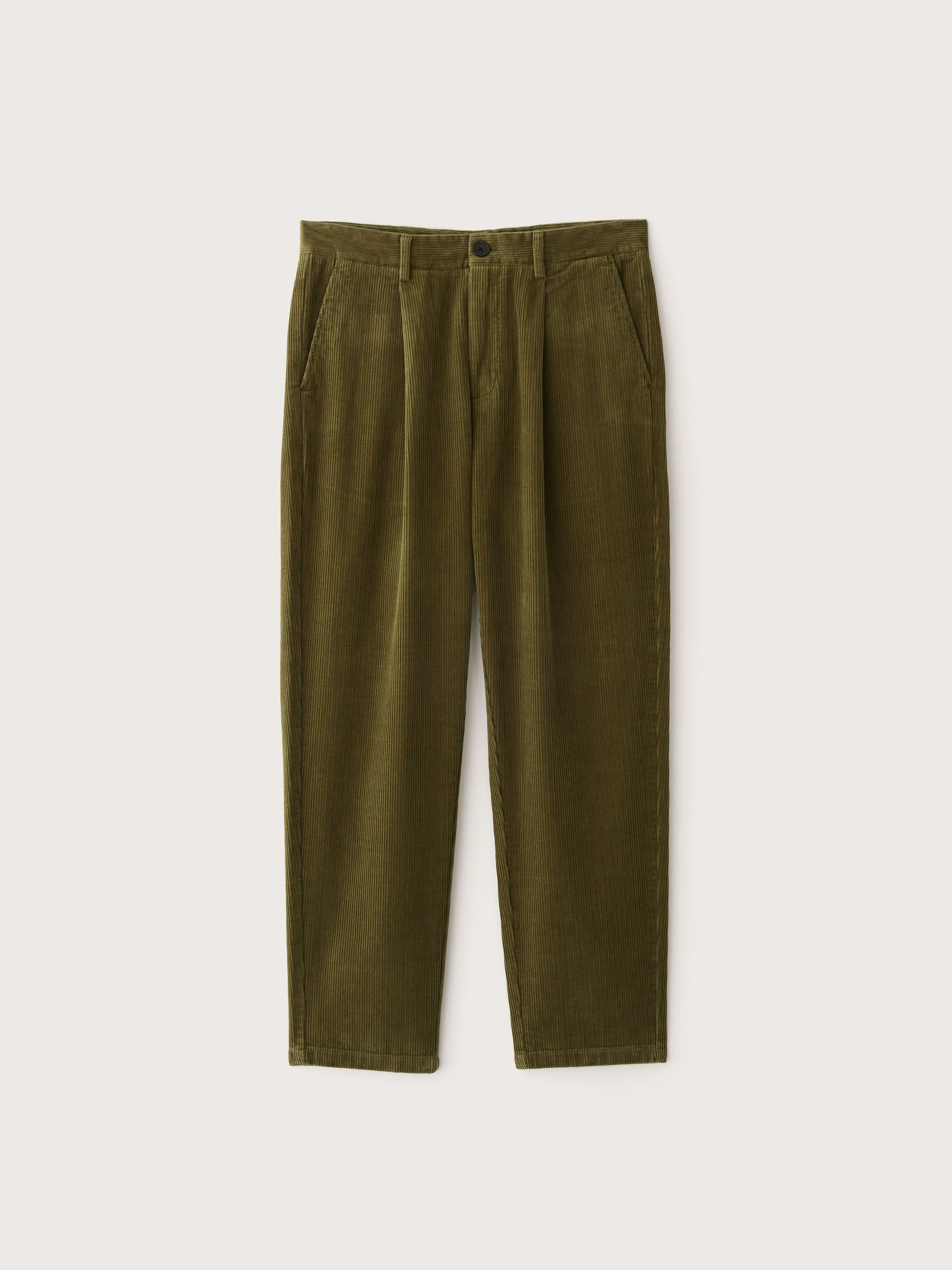 The Jamie Tapered Corduroy Pant in Dark Olive