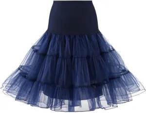 Tutu Skirts for Women Tulle Midi Knee Length Skirt Dress Adult Puffy Tutu Skirt Layered Ballet Tulle Pettiskirts